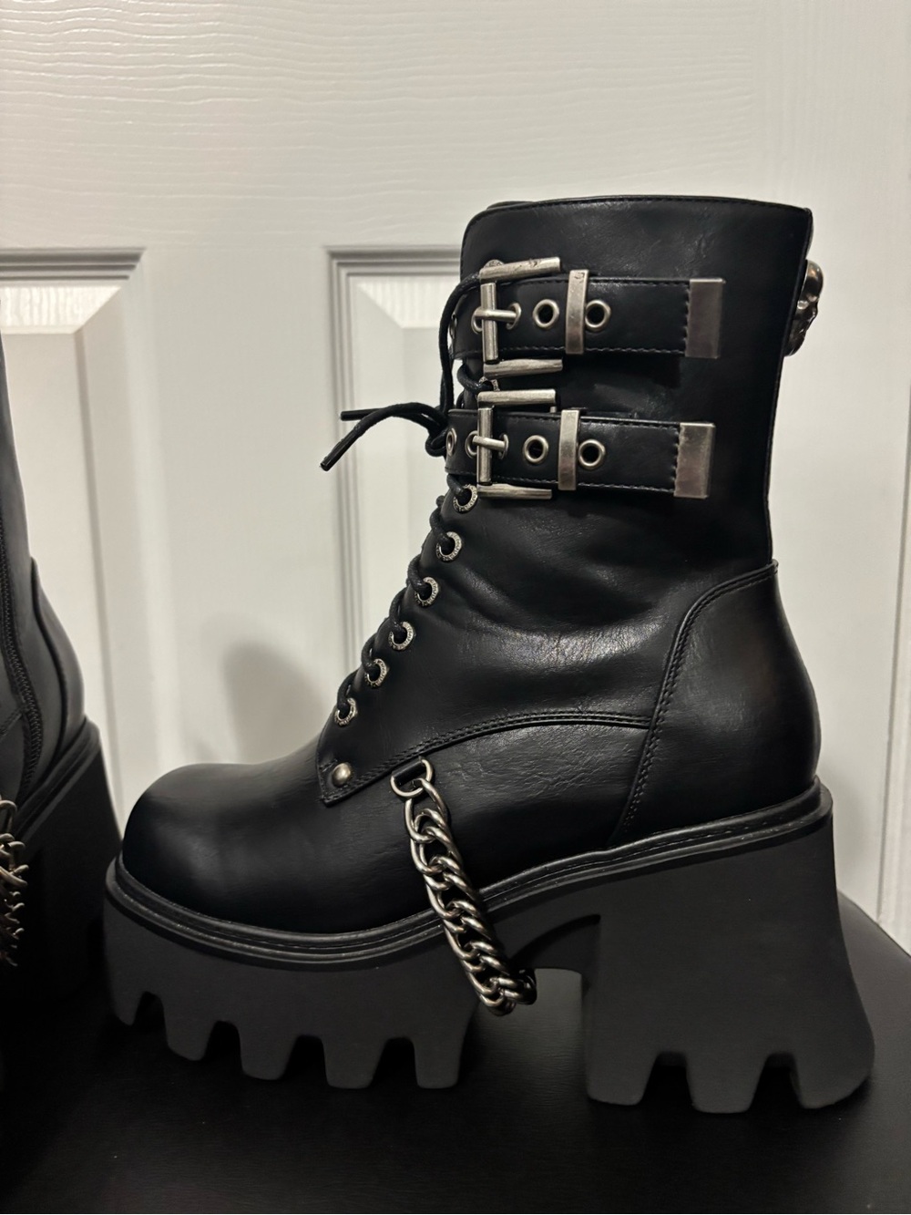 Lamoda Hostage Platform Ankle Boots - Picture 6 of 10